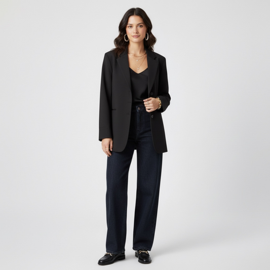 Gloria Belted Blazer Shirt