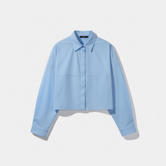 Nora cropped shirt