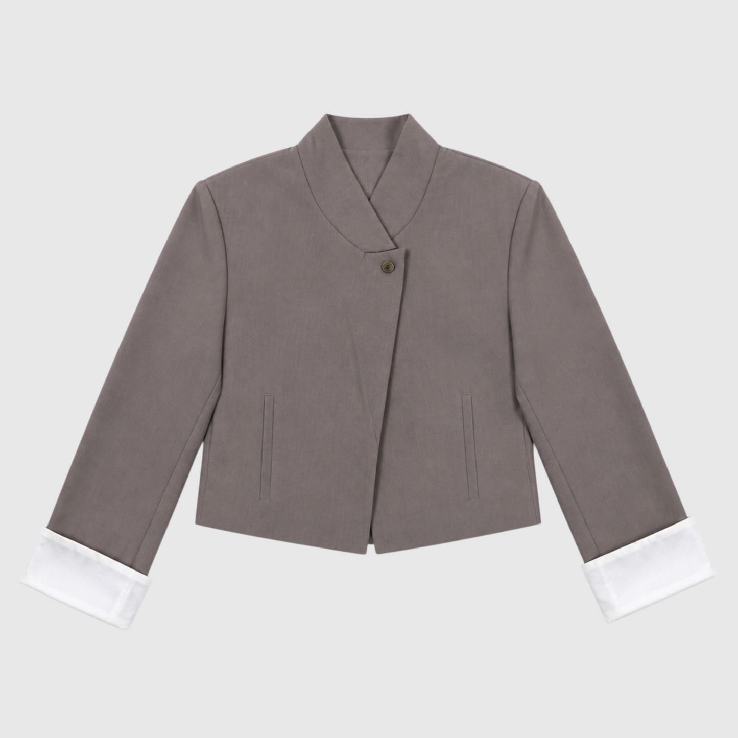 Stand collar jacket